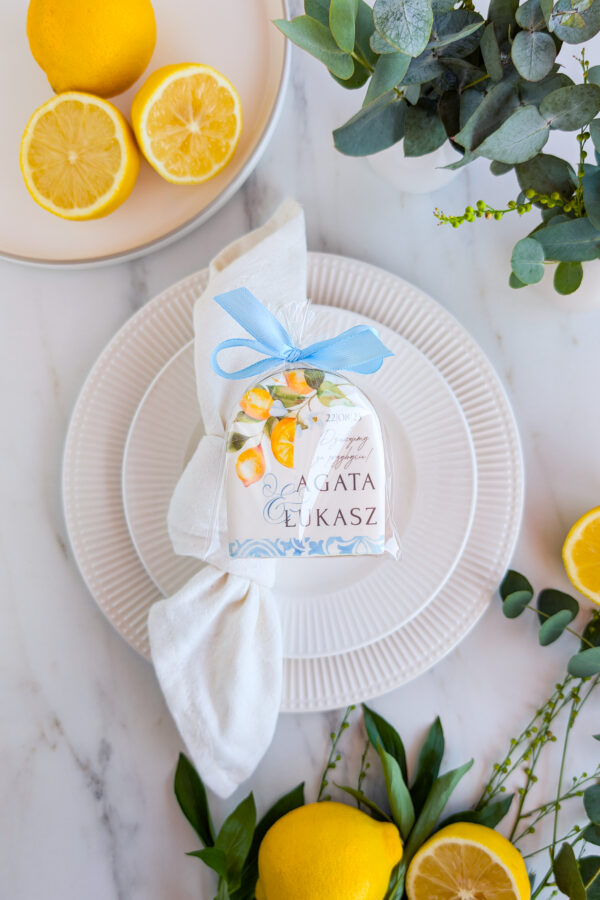 LEMON ścianka- podziękowania dla gości - obrazek 3